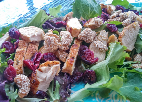 chicken cranberry salad